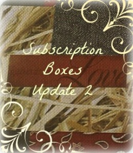 Subscription Boxes Update 2
